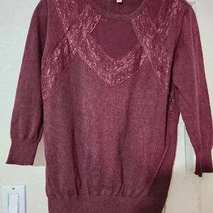 Charming Charlie sweater sz M